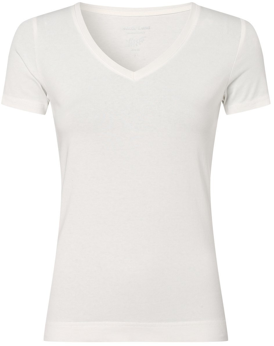 Marie Lund Marie Lund - T-shirt damski, biały