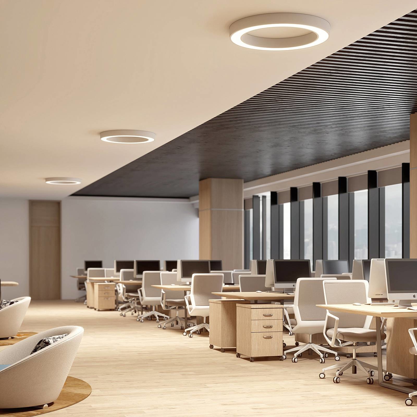 Arcchio Arcchio Sharelyn lampa sufitowa LED, 80 cm