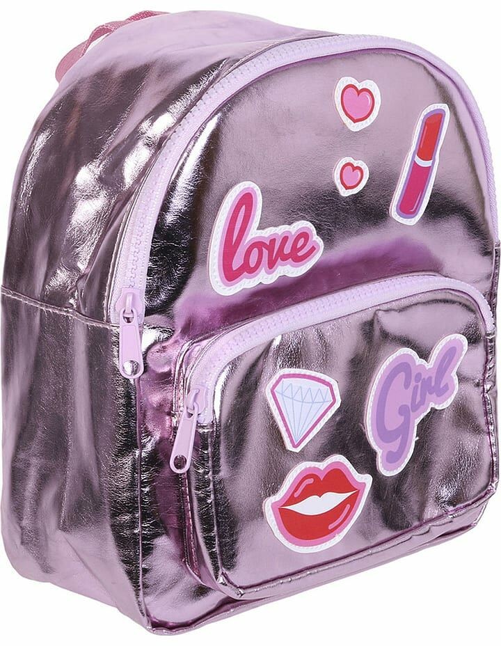 The Home Deco Kids The Home Deco Kids Plecak w kolorze jasnoróżowym - 19,5 x 22,5 x 11 cm