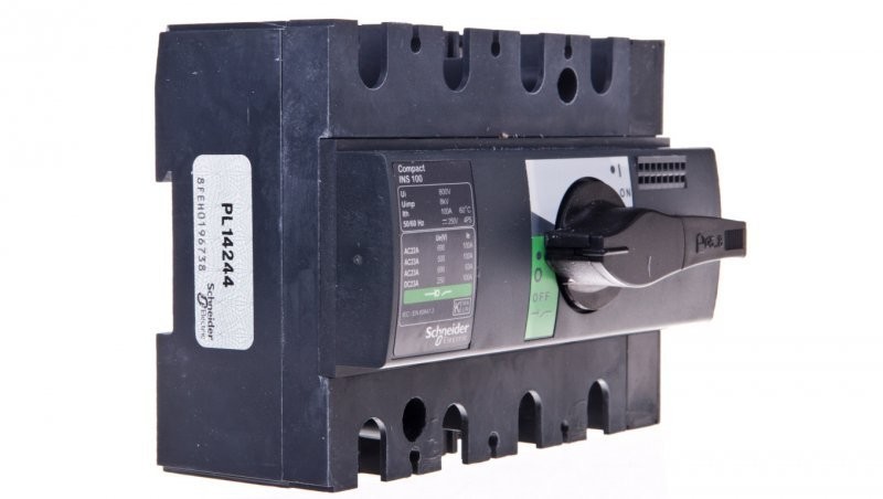 Schneider Electric Rozłącznik izolacyjny 4P 100A INS100 28909 28909