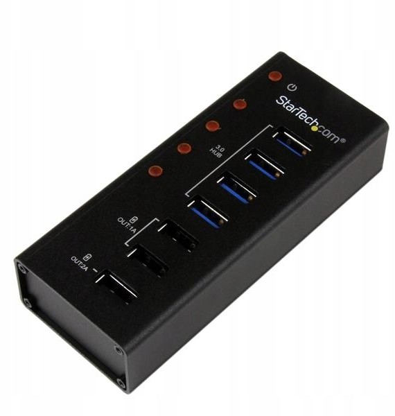 4PT USB3 Hub Plus 3 Charge Pts/.