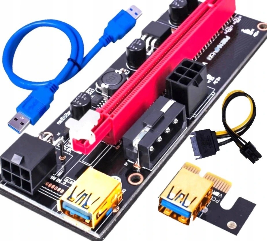 Riser 009S Gold Najnowszy model! Usb 3.0 Pci-e