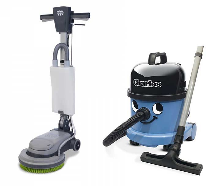 Numatic LoLine NLL 332 szorowarka do podłóg+ odkurzacz CVC 370