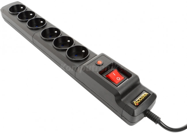 Accura Premium Crux 6 gniazd 1.5m (ACC4022)