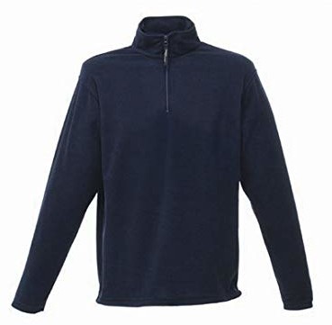 Regatta Troyer polar męski, niebieski Micro Zip Neck