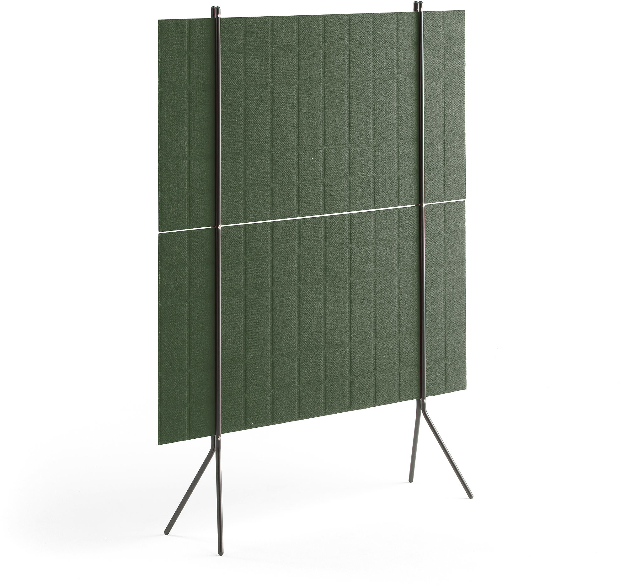 AJ Podłogowa ścianka działowa SPLIT 1200x1500 mm zielony 124013