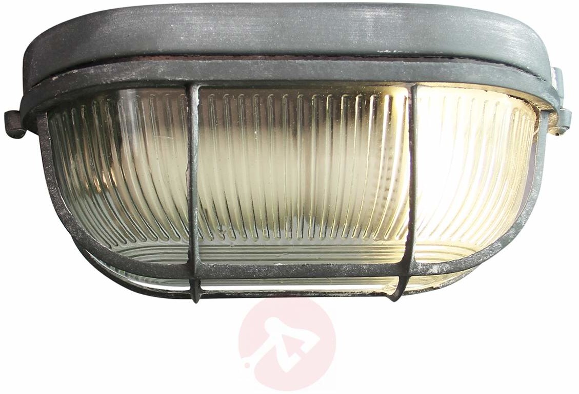 Bobbi - lampa w stylu morskim, betonowy szary