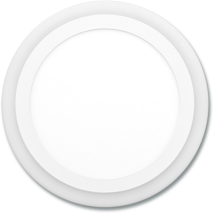 Ecolite Ecolite DUO-R18W - LED Oprawa wpuszczana DUO LED/18W/230V + LED/6W