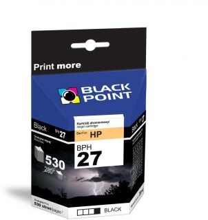 BlackPoint BPH27XL zamiennik HP C8727AE czarny BPH27XL