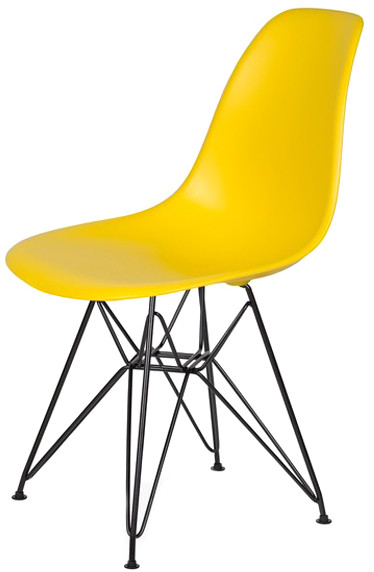 King Home Krzesło DSR King Bath żółty słoneczny K-130.YELLOW.09.DSRB