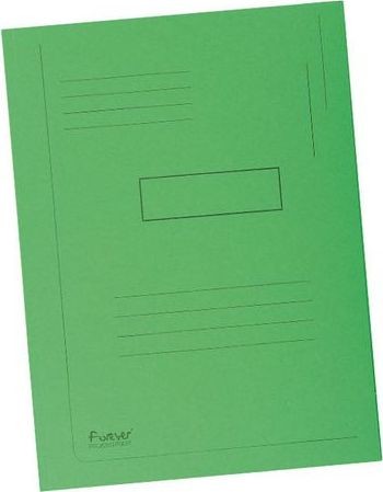 Staples Staples EXACOMPTA Teczka FOREVER 2-skrzydłowa A4 zielona EXC163