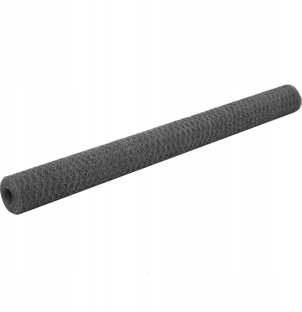 Siatka stalowa z powłoką z Pvc 25x15m