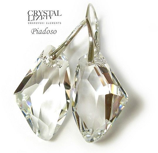 Arande PROMOCJA! SWAROVSKI duży komplet SREBRO 27mm 1093014869