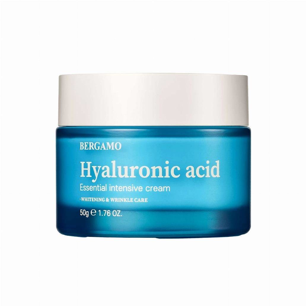 BERGAMO Hyaluronic Acid Essential Intensive Cream nawilżający krem do twarzy z kwasem hialuronowym 50g 110179-uniw