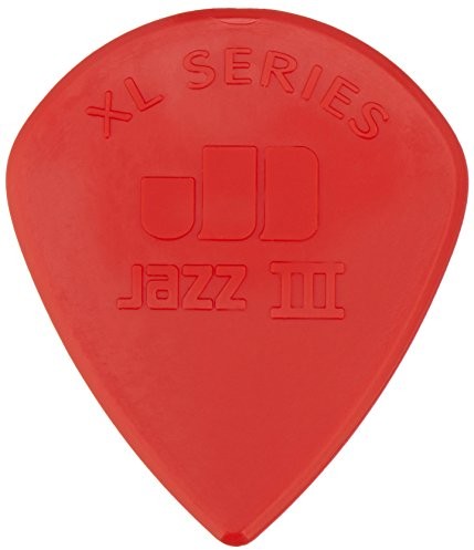 Jim Dunlop Dunlop Pick Jazz III XL Red Nylon  opakowanie z 24 sztukami