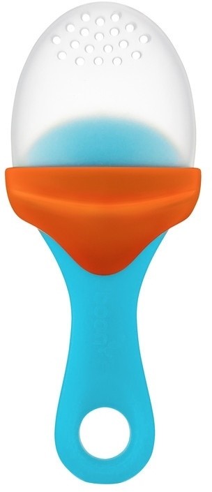 Boon GRYZAK Z NAKŁADKĄ DO POKARMU orange/blue BN B11177