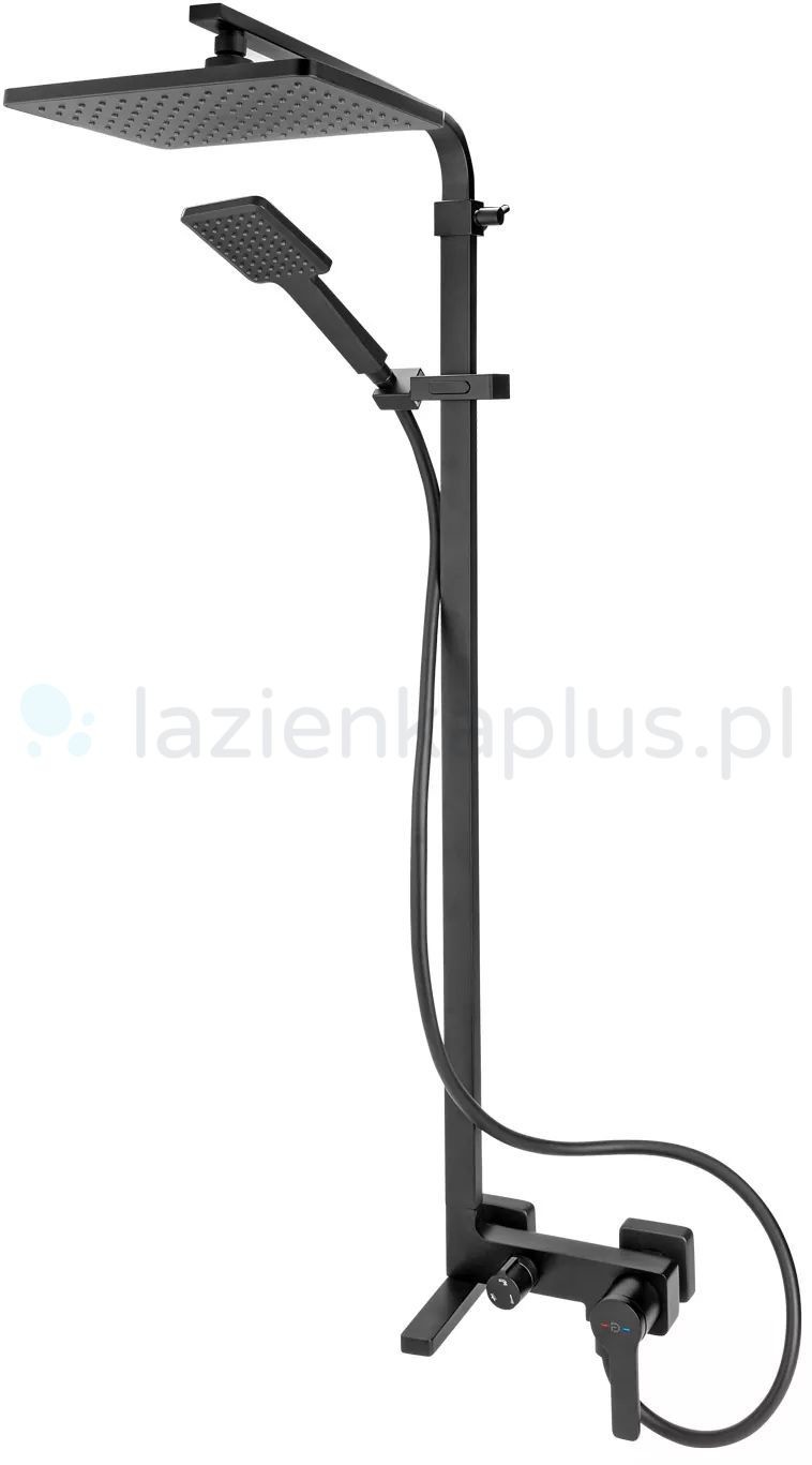 FDesign FDesign Origio zestaw prysznicowy czarny FD5ORG7U22