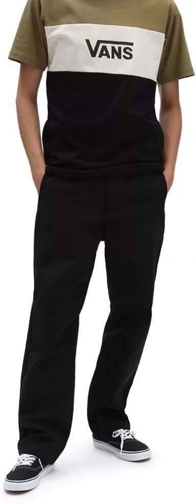 Vans spodnie męskie AUTHENTIC CHINO GLIDE Black