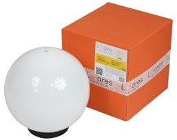Lunares Lampa Kula Ogrodowa Dekoracyjna Biała 25 cm Luna Ball LB25B