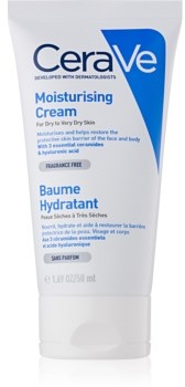 CeraVe CeraVe Moisturizers krem nawilżający do twarzy i ciała do skóry suchej i bardzo suchej 50 ml