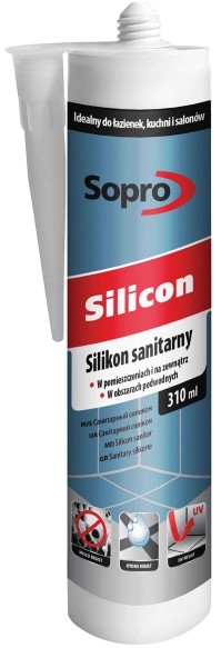 Sopro Silikon sanitarny 310 ml mahoń 066