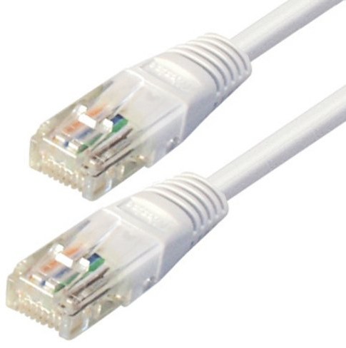 Wentronic 95481 kabel sieciowy Cat6 S/FTP (2 X wtyk RJ45, PIMF podwójnie ekranowany) Biały (4040849954818)