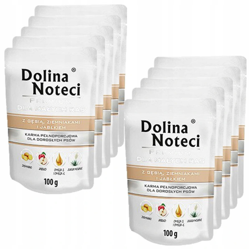 Dolina Noteci Premium Małe Rasy z Gęsią : WAGA - 100g