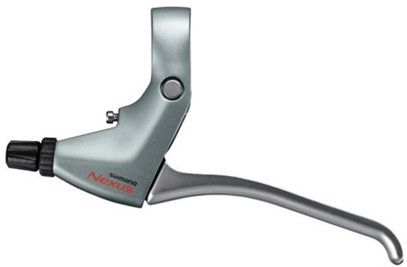 Shimano Nexus BL-C6010 Dźwignia hamulca lewa, silver 2020 Dźwignie hamulcowe E-BLC6010RLS