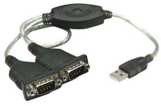 IC INTRACOM IC INTRACOM Serial 2-Port USB Adapter 174947