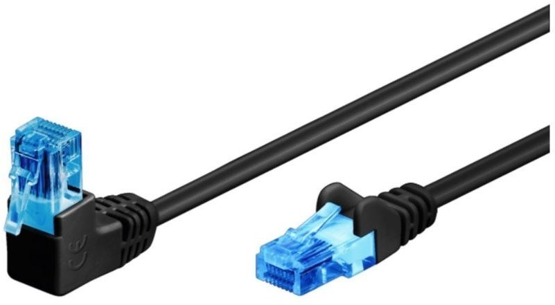 Goobay Patch Cable 51530 Cat 6 U/UTP Black 2 m 51530