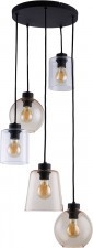 TK Lighting Pedro Glass lampa wisząca 5-punktowa 1742 TK1742