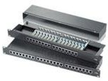 Rotronic ROLINE 26110328 Kat.5e Patch Panel 48,26 cm (19 cali), 24 ports Czarny 26.11.0328