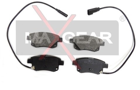 MaxGear Zestaw klocków hamulcowych, hamulce tarczowe 19-0520