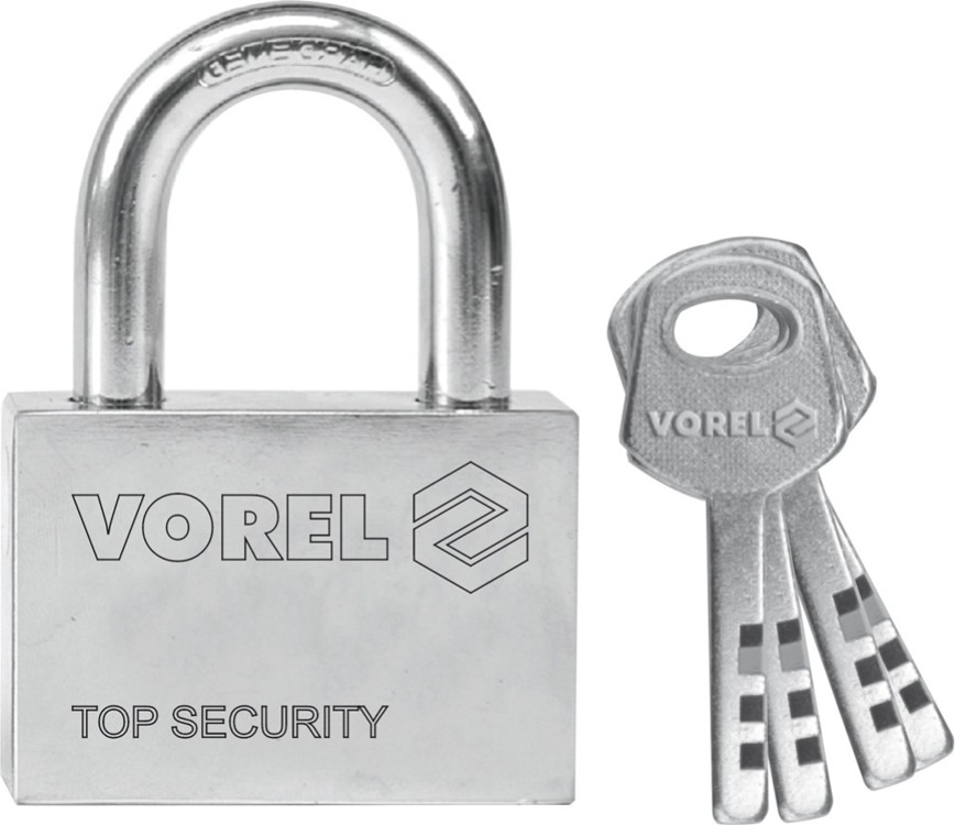 Vorel Kłódka Żeliwna powlekana 40mm 77004