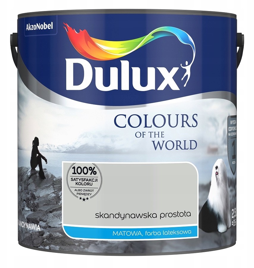 Dulux Farba Kolory Świata- skandynawska prostota, 2.5l