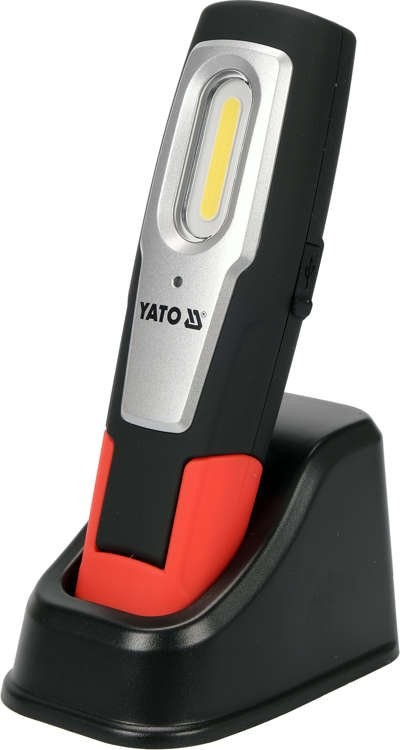 Yato LAMPA WARSZTATOWA 6W COB 600LM + 250LM LI-ION 3.7V 2600MAH IK07 IP54 CRI80