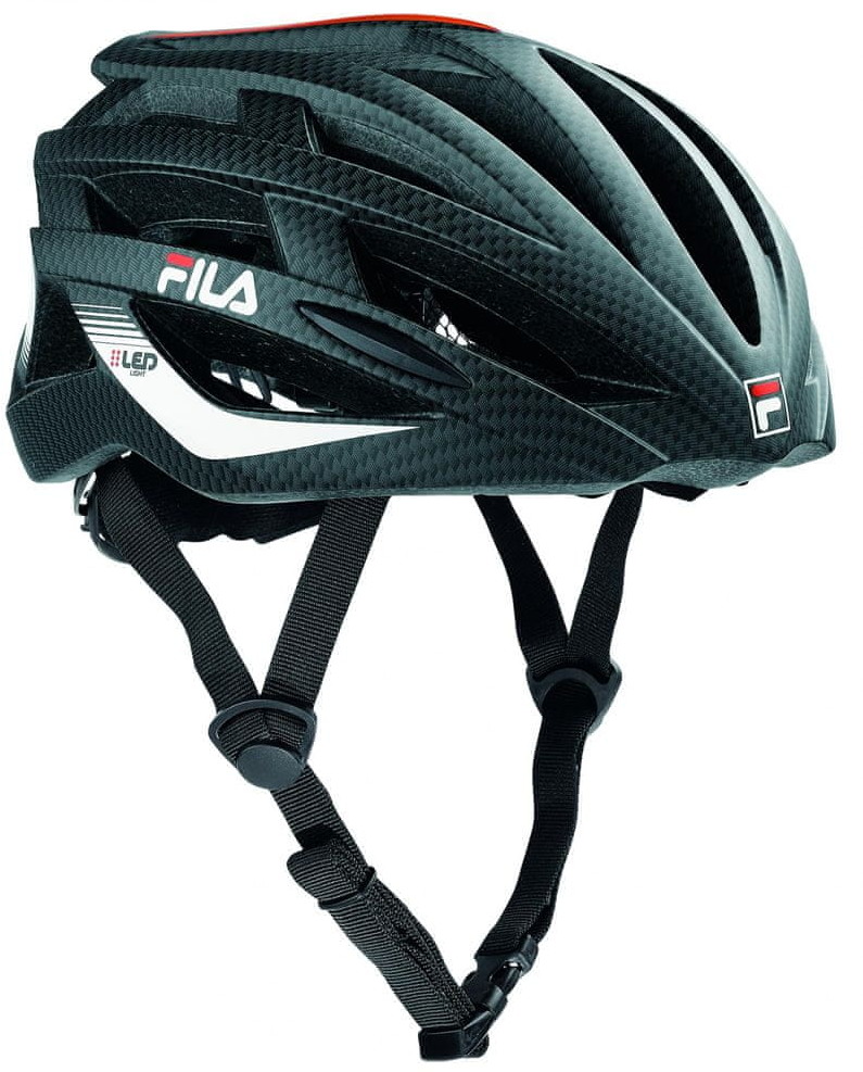 FILA FILA LED Helmet Black/Red S M