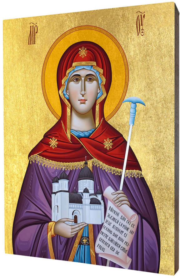 Art christiana Ikona religijna Matka Boża spełnienie pragnień ACHI148