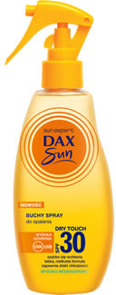DAX Cosmetics Sun Suchy spray do opalania SPF30 triger, 200 ml 5900525060228