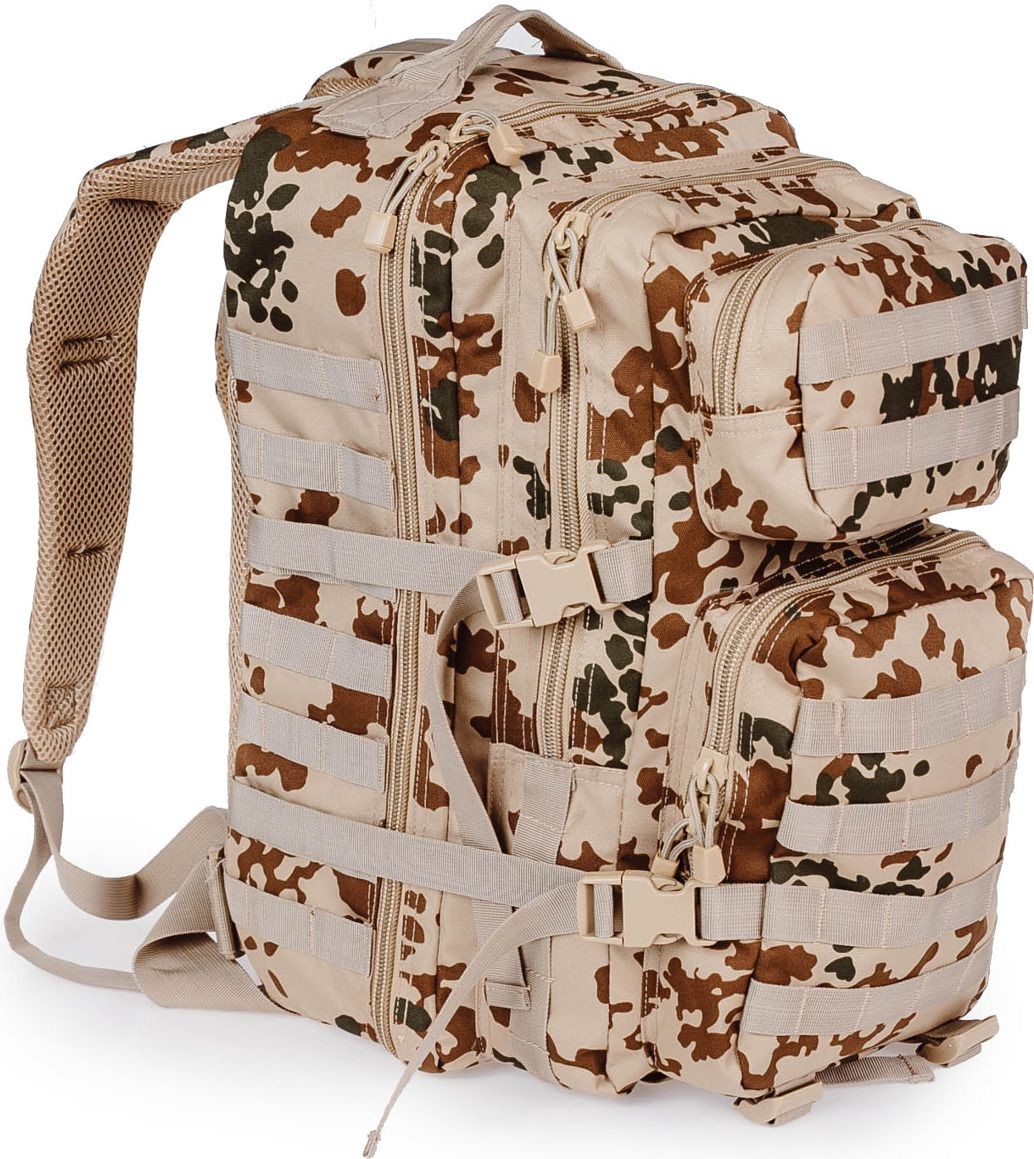 Mil-Tec Plecak wojskowy 2-komorowy Assault Large 36 Tropical Camo roz uniw 14002262) 14002262