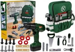 Import LEANToys Plecak Majsterkowicza Zestaw Narzędzi Wiertarka 4848-uniw