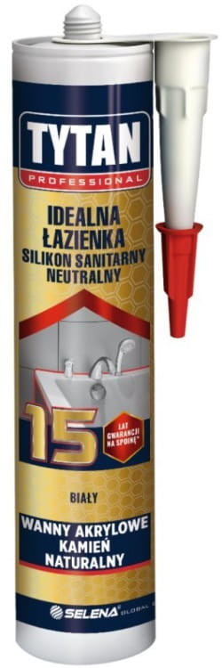 Tytan SILIKON SANITARNY IDEALNA ŁAZIENKA 280ML BIAŁY SIL NS IL BI [13847229]