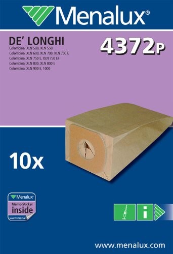 Electrolux Menalux 4372 P 10 x worki do odkurzacza papier De Longhi Colombina 4372 P