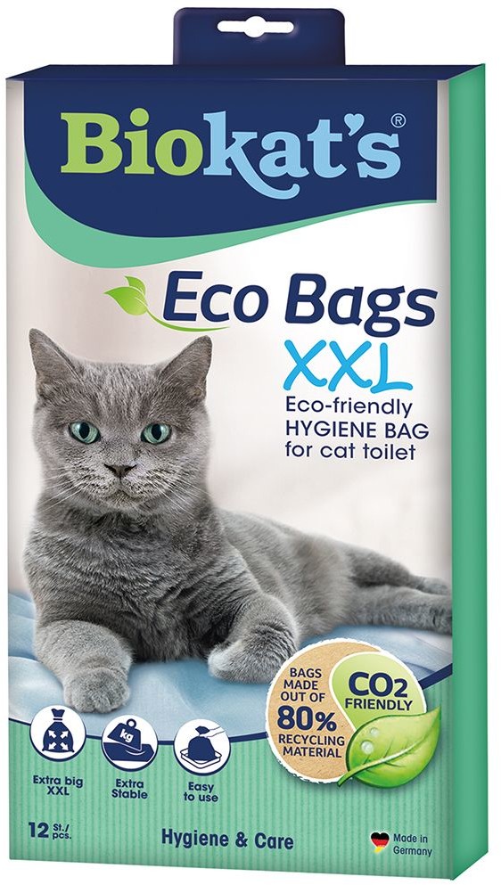 Biokat's Biokat's Eco Bags XXL, worki do kuwety - 12 szt.