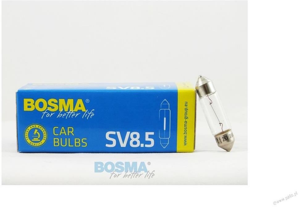 BOSMA 0669 ŻARÓWKA 24V 5W C5W SV8,5 10x36mm 0669