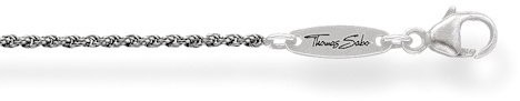 THOMAS SABO Thomas Sabo Srebrny łańcuszek na szyję 40 cm ke1348  637  12-L40