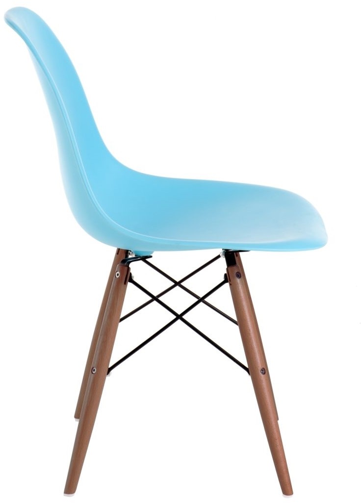 D2.Design Krzesło P016W PP ocean blue/dark 63471
