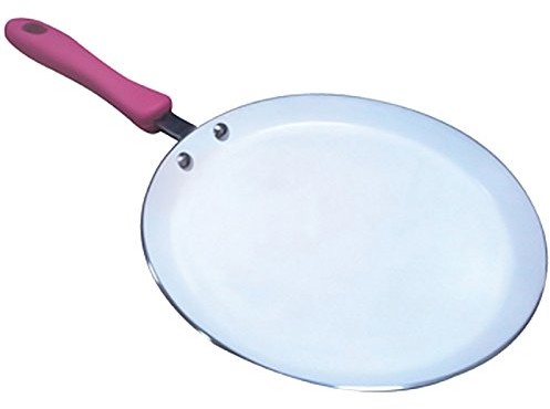 MSV 110440 naleśniki patelnia z powłoką ceramiczną 26 cm w kolorze fuksji, aluminium, wielokolorowa, 30 x 20 x 15 cm 110440