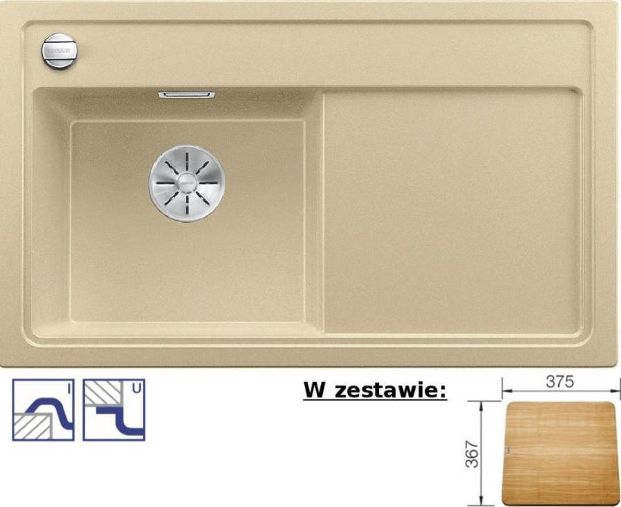 Blanco ZENAR 45S szampan lewa 523846