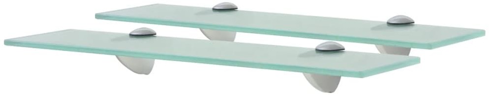 vidaXL vidaXL Półki szklane, 2 szt., 40 x 10 cm, 8 mm